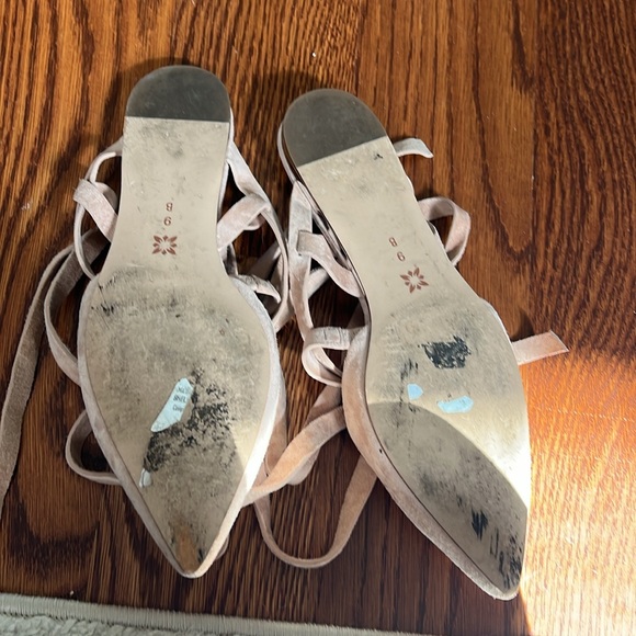 Bcbg generation pointed ballet wrap flats - Picture 3 of 3